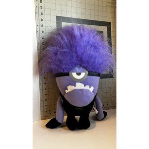 COPY - Despicable Me 2 One Eyed Purple Evil Minion 18" Plush stuffed TOY from m…